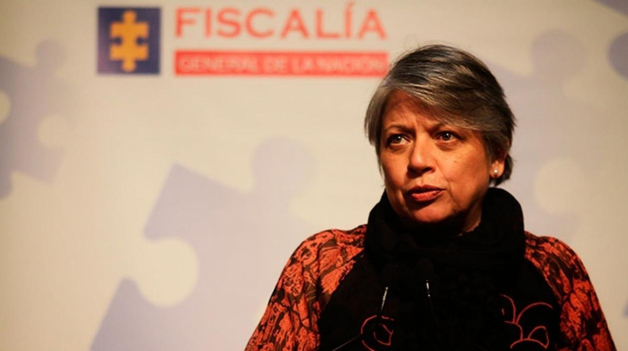 La Vicefiscal General de la Nación, María Paulina Riveros.