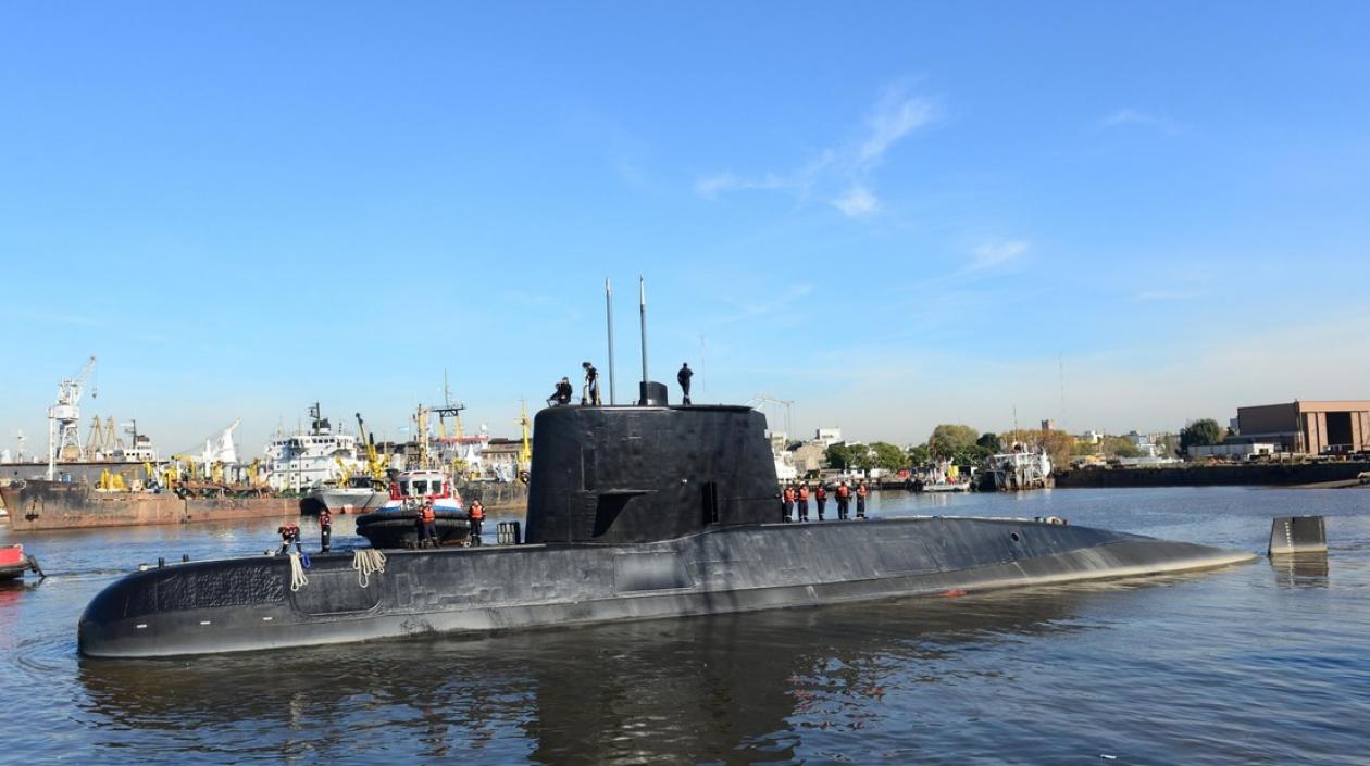 Submarino ARA San Juan, desaparecido hace un año.