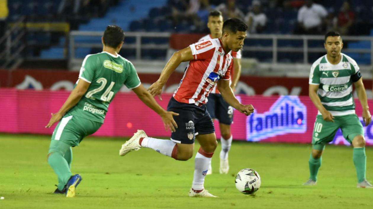 Teófilo Gutiérrez, delantero de Junior. 