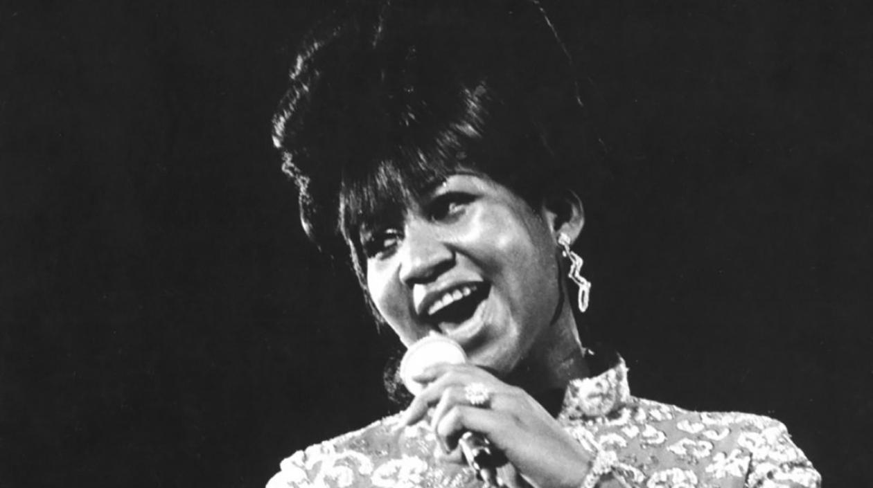 La cantante Aretha Franklin.