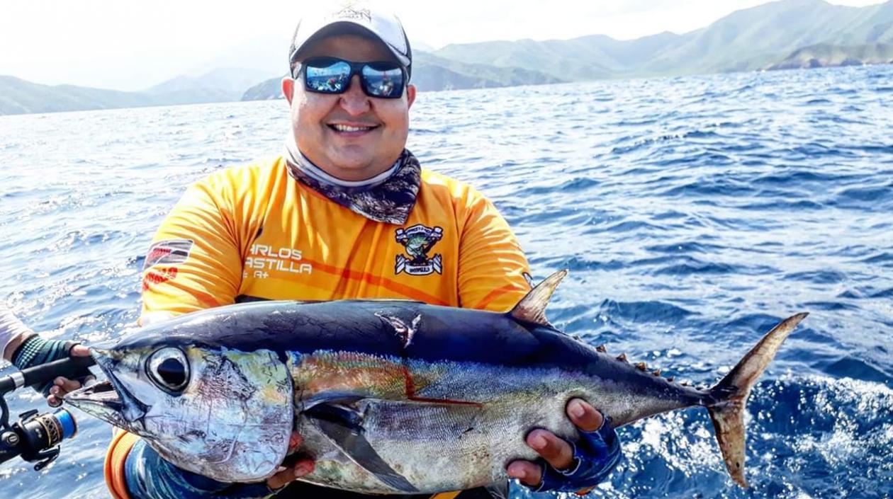 Carlos Castilla, líder presidente del club Fanáticos a la Pesca.