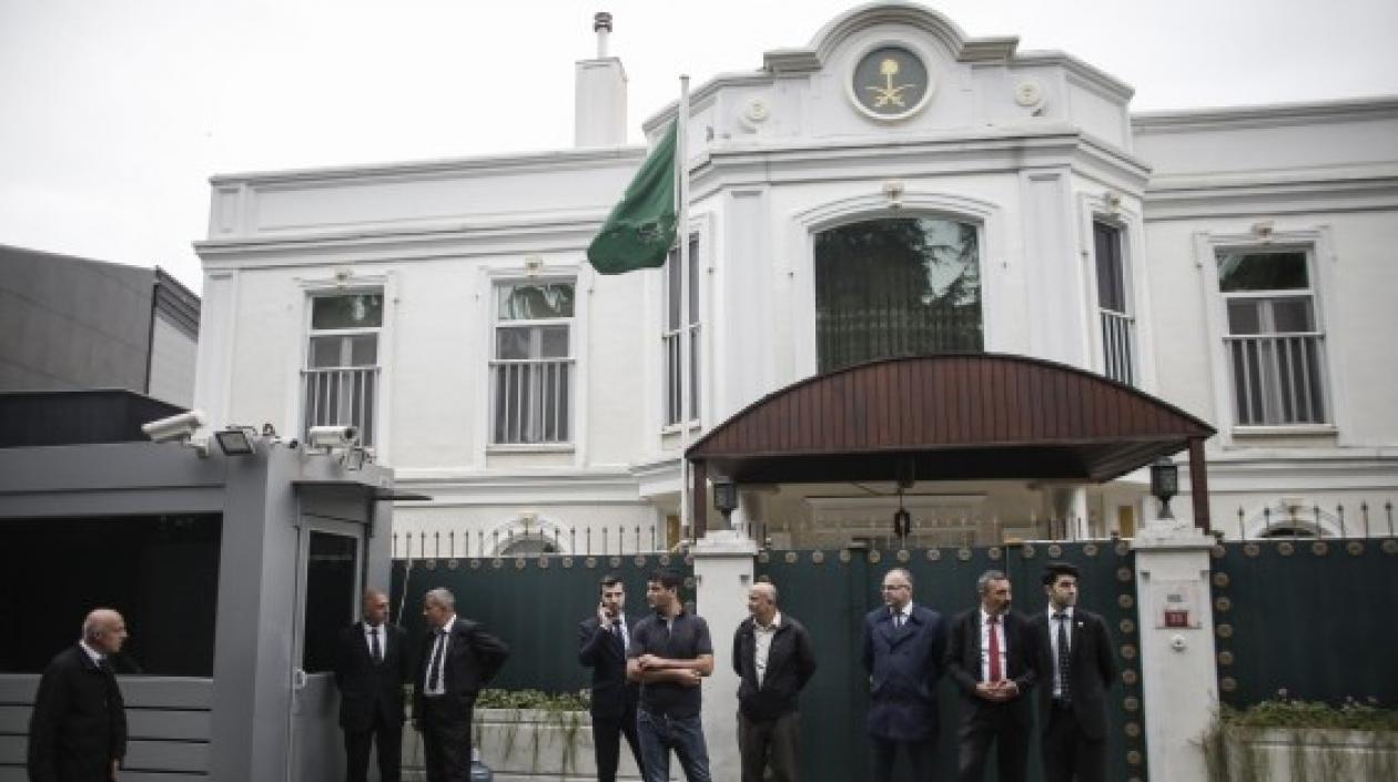 Consulado saudí en Estambul. 