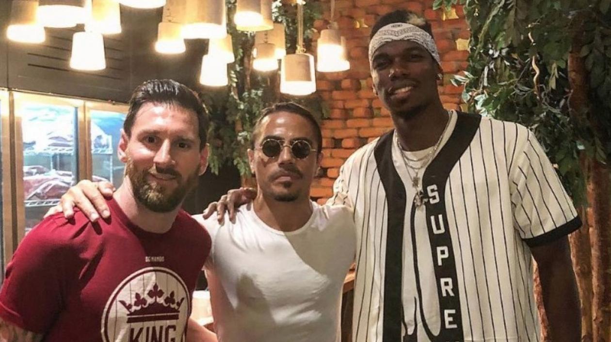 Lionel Messi, Salt Bae y Pogba.