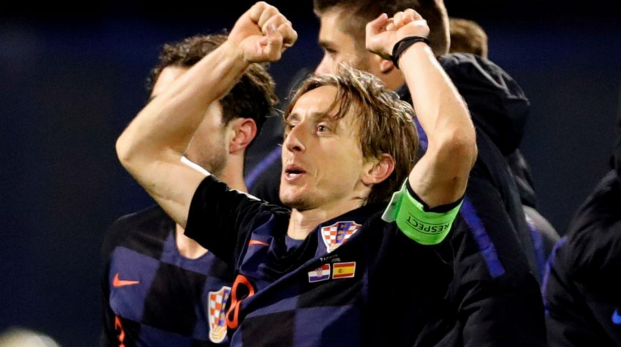 Luka Modric guiará a los croatas. 