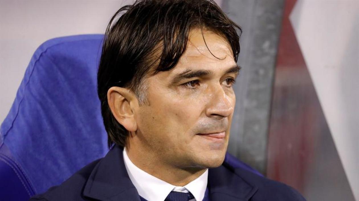Zlatko Dalic, seleccionador croata.