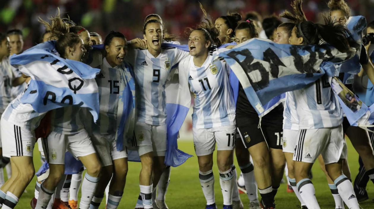 Jugadoras de la Selección Argentina sub-17. 