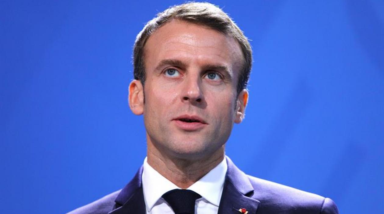 El presidente francés, Emmanuel Macron.