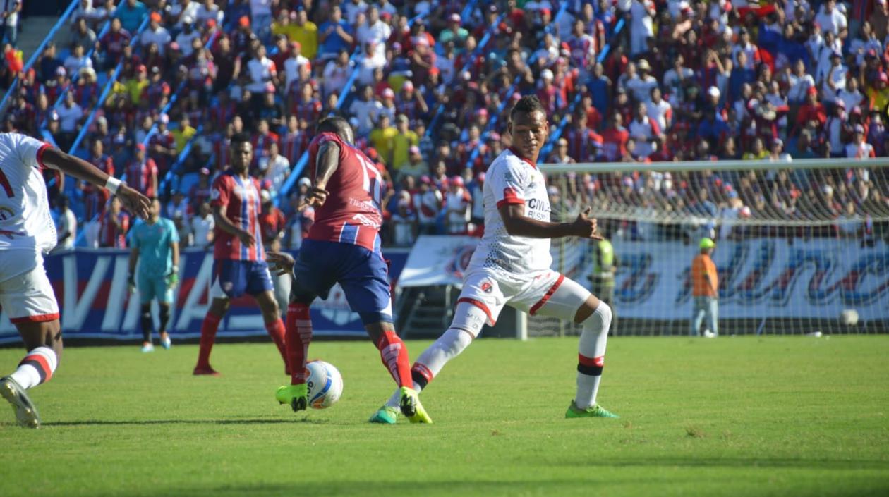 El duelo fue muy disputado. 