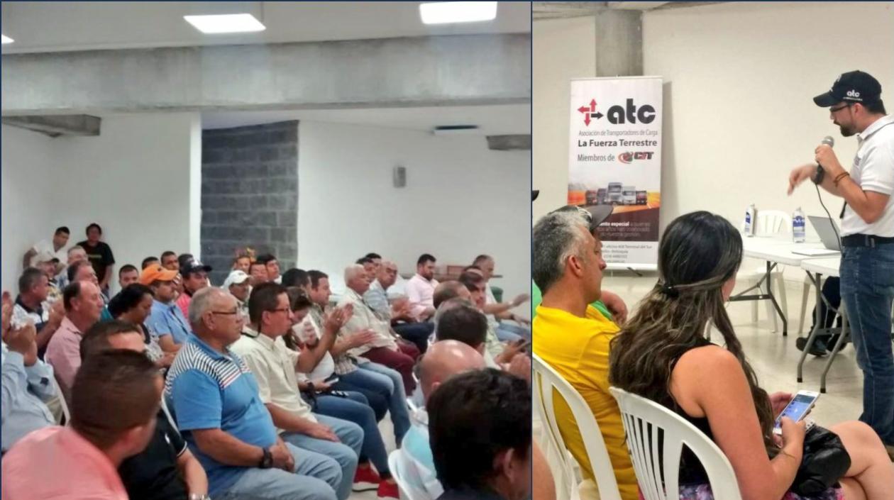 Los transportadores se reunieron en Manizales.