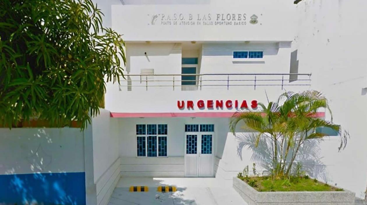 La víctima llegó sin vida al Paso Las Flores.