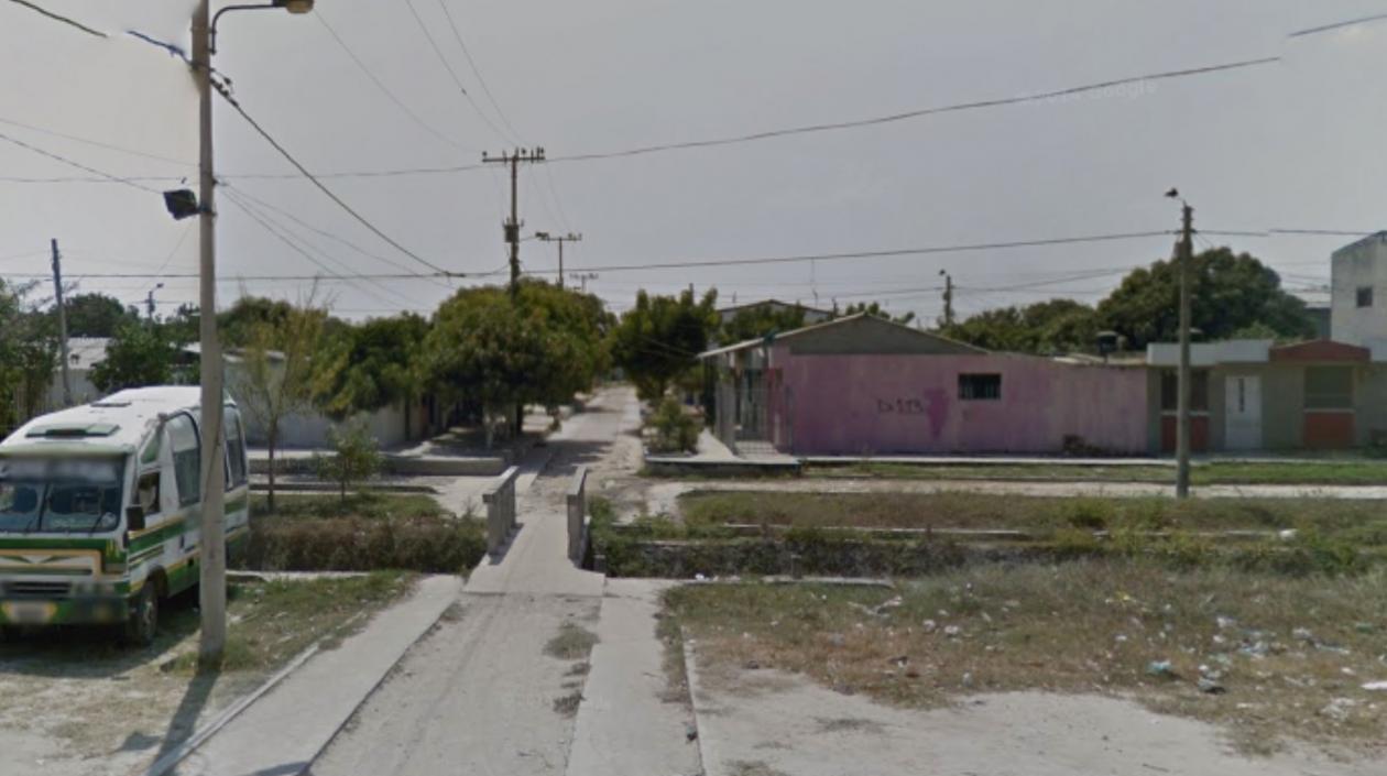 El hecho ocurrió en el barrio Normandía de Soledad. 