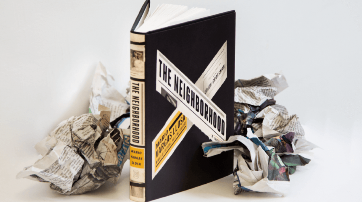 Portada del libro "The Neighborhood" de Mario Vargas Llosa.