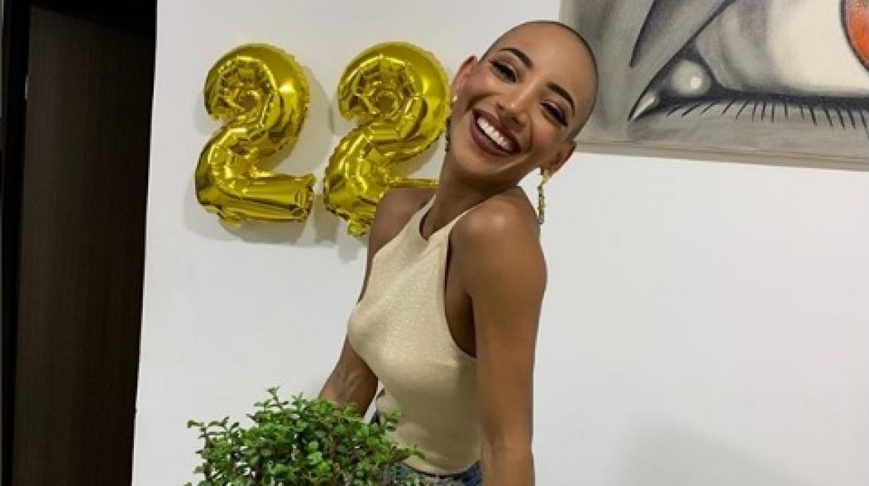 Jessel García, excandidata al Reinado de la Independencia.