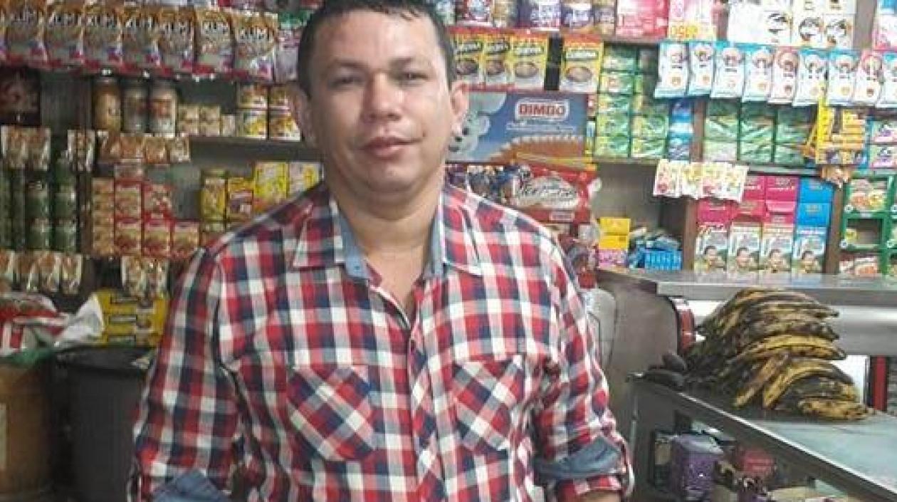 John Jaider De la Rosa De la Cruz, comerciante asesinado en Luruaco.