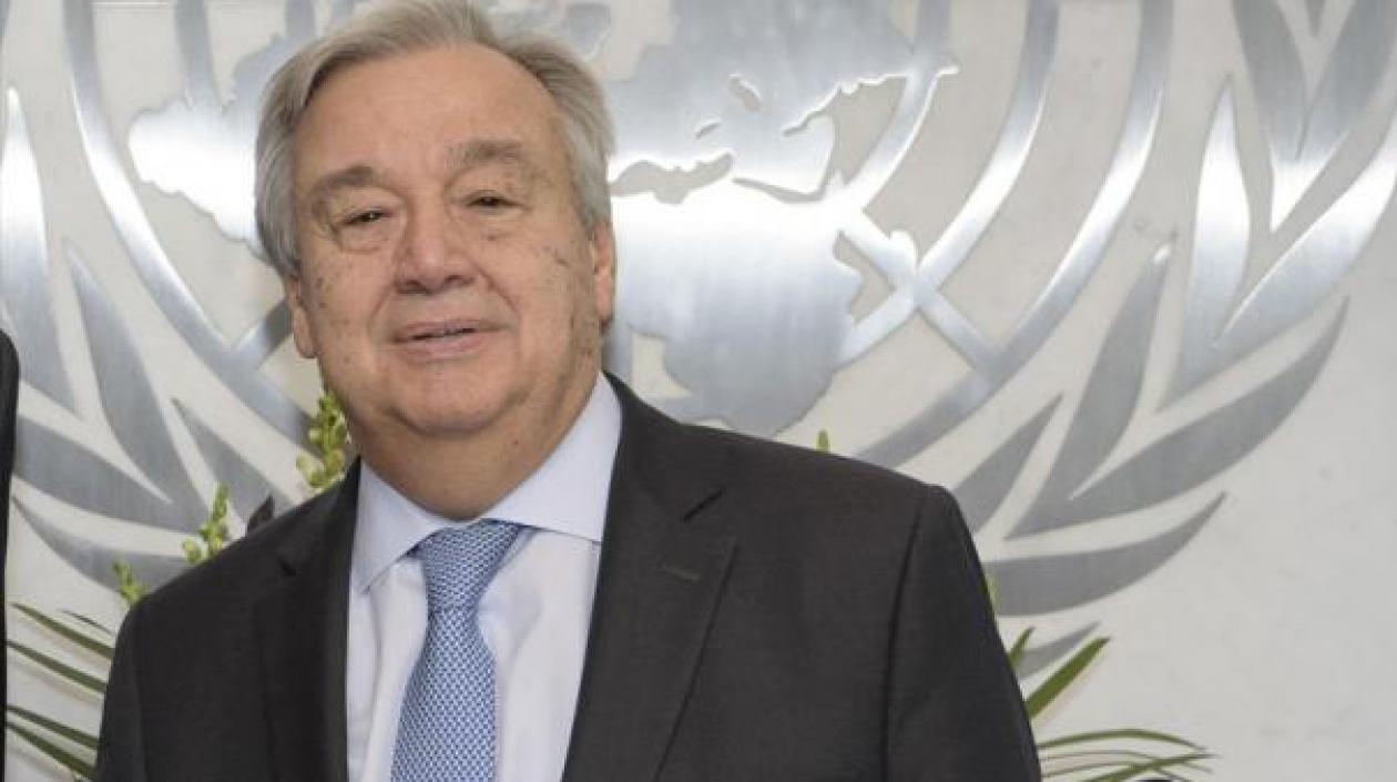 El secretario general de la ONU, António Guterres.