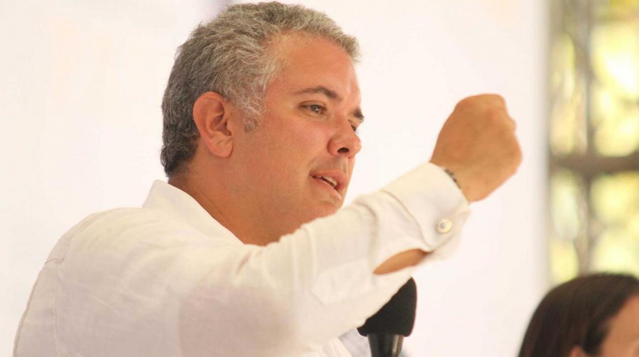 Iván Duque, Presidente de la República.