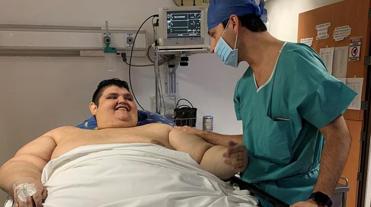 Juan Pedro Franco, considerado el hombre más gordo del mundo.