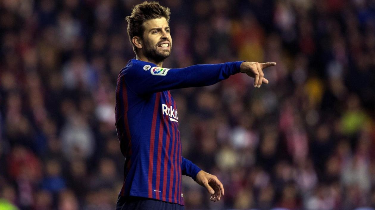 El central del Barcelona, Gerard Piqué.