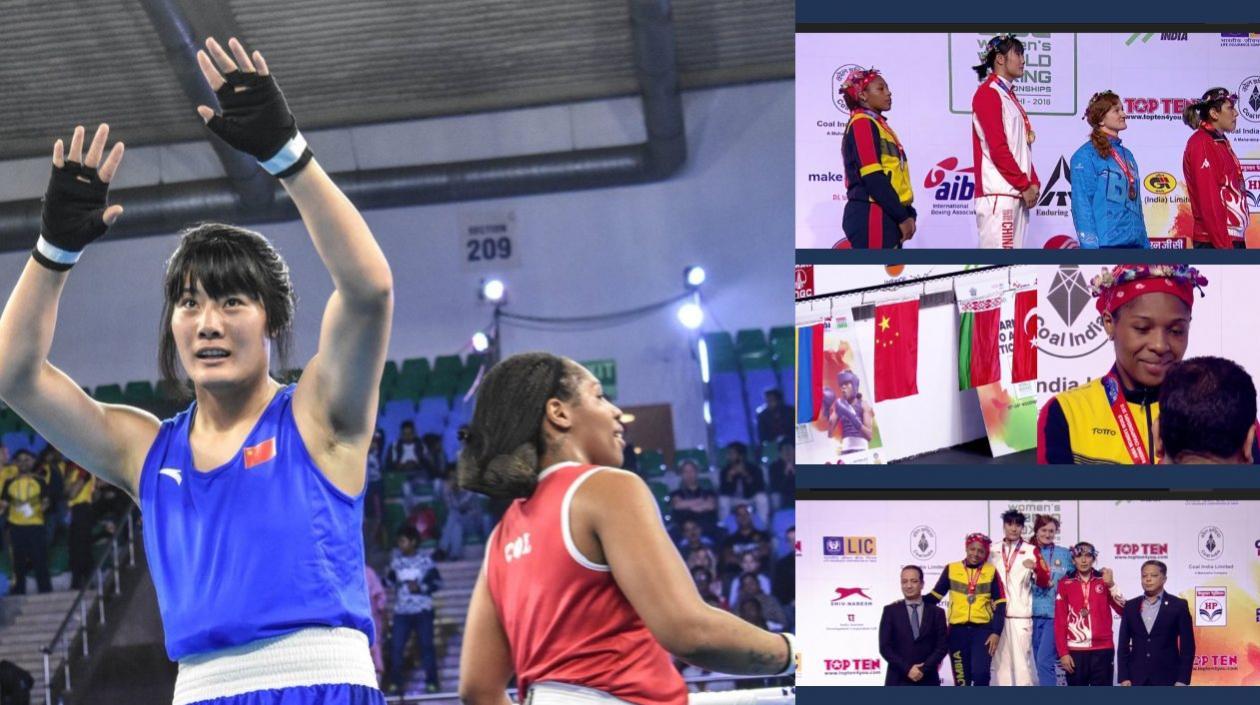 Imágenes emotivas. La colombiana perdió el combate, pero se quedó con la medalla de plata.
