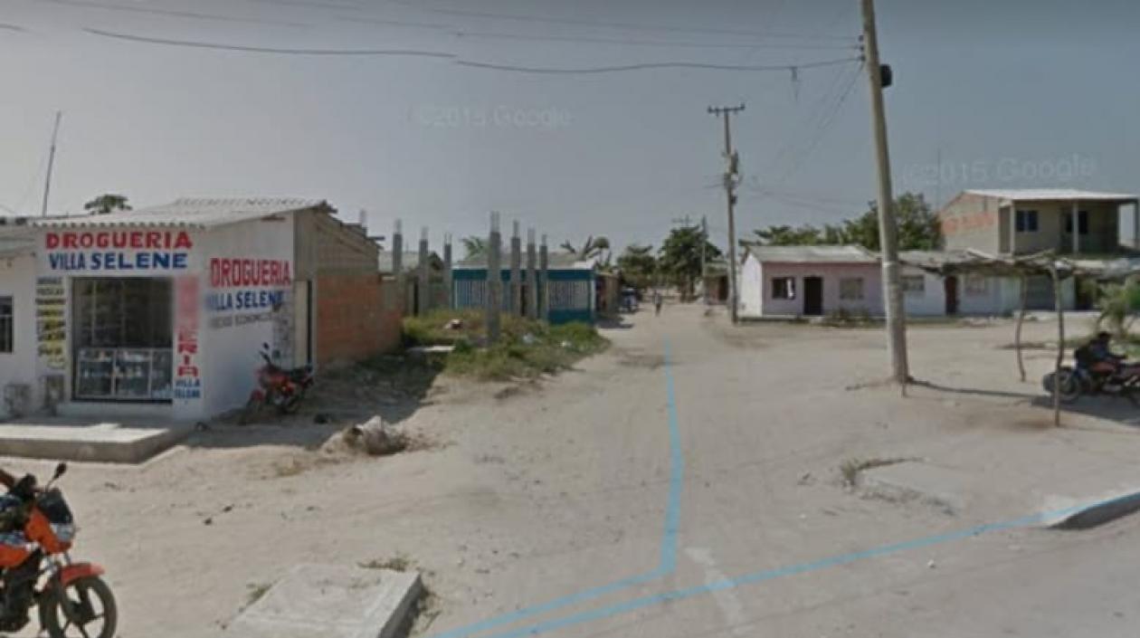 Imagen general del Barrio Villa Selene donde ocurrieron los hechos.