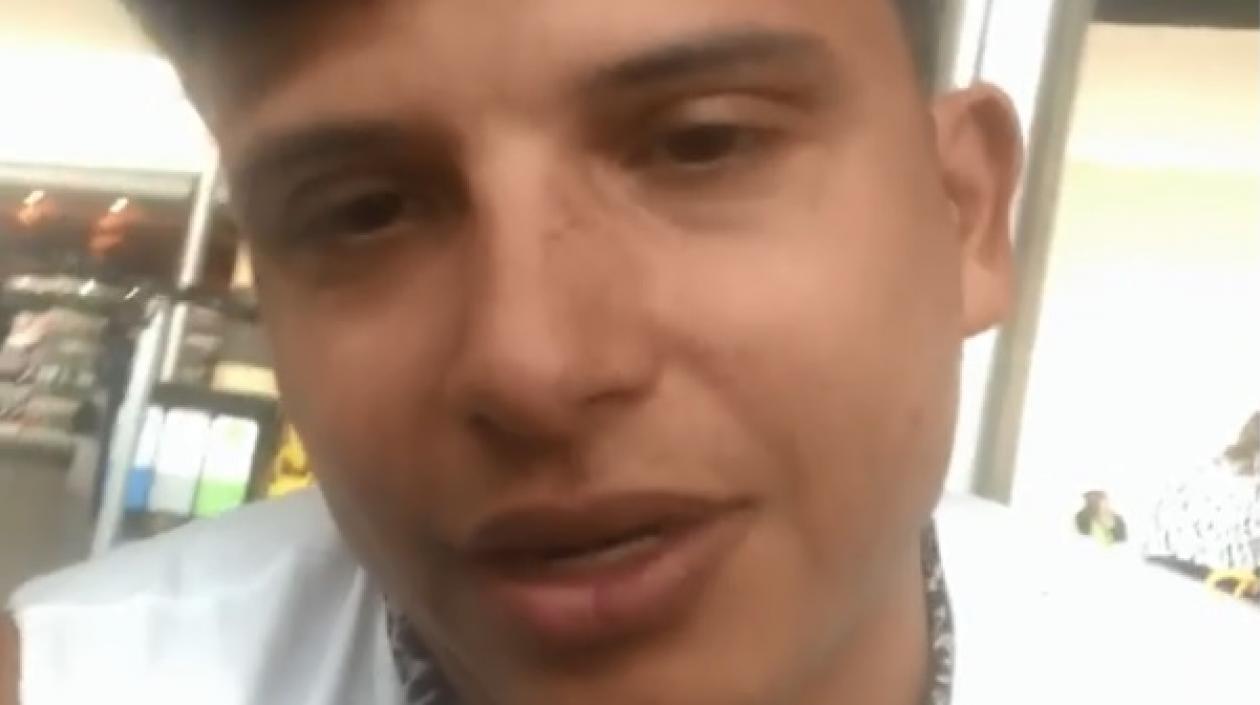 El cantante vallenato Cayito Dangond.