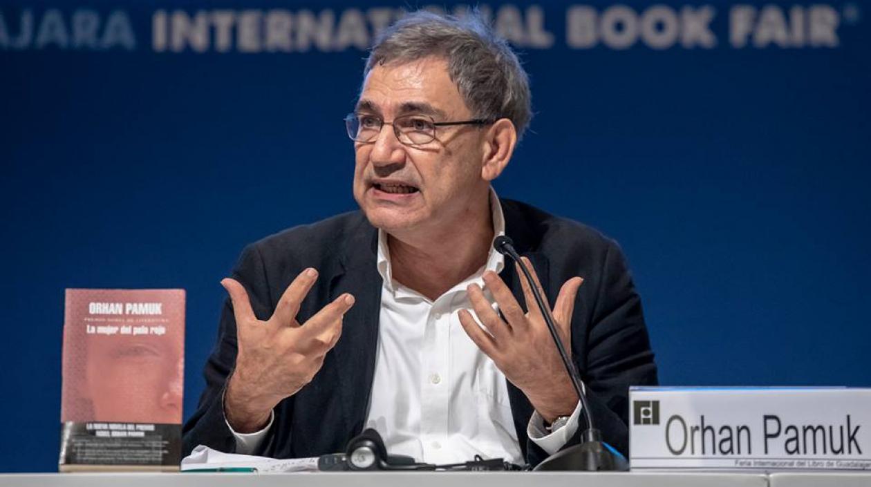 El nobel de Literatura turco Orhan Pamuk.