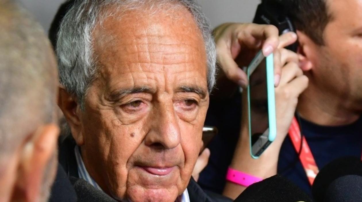 El presidente de River Plate, Rodolfo D'Onofrio.