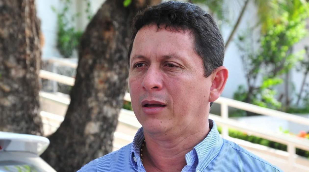 El Personero Distrital de Barranquilla, Jaime Sanjuan Pugliesse.