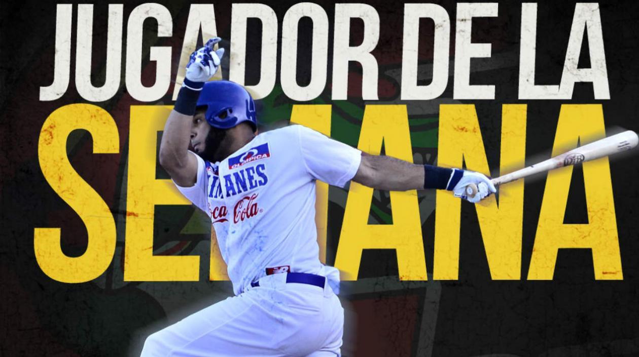 Jonathan Gálvez, pelotero de los Caimanes. 