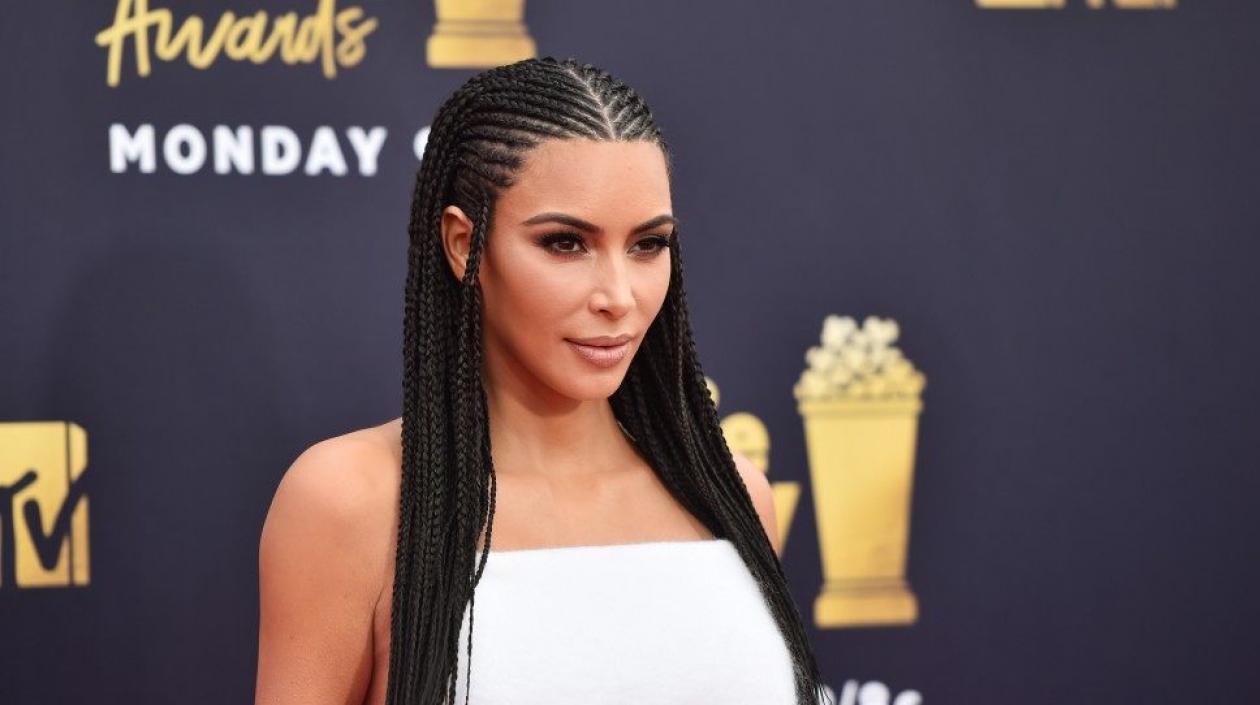 La modelo y empresaria Kim Kardashian.