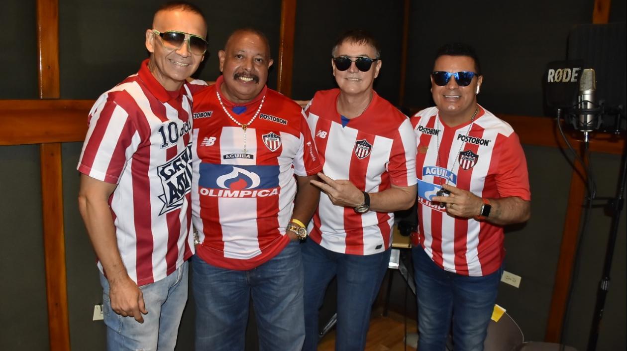 Álvaro Ricardo, Juan Piña, Edwin ‘El fantasma’ Gómez y Charlie Gómez.