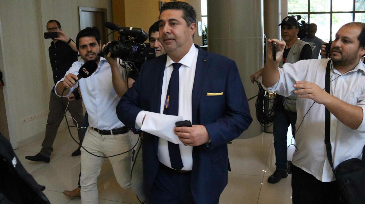 El presidente de Boca Juniors, Daniel Angelici.