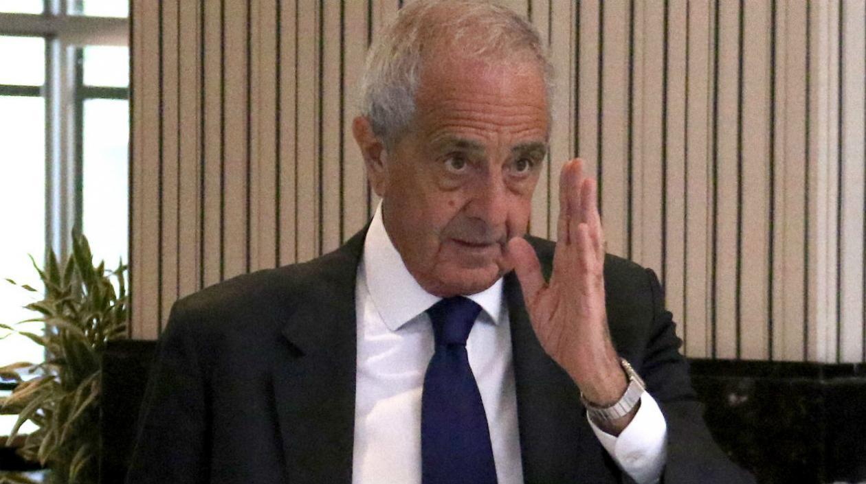 El presidente de River Plate, Rodolfo D'Onofrio.