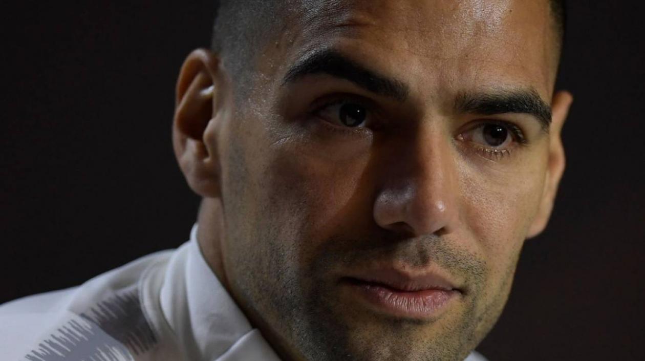 Falcao García, delantero del AS Mónaco. 