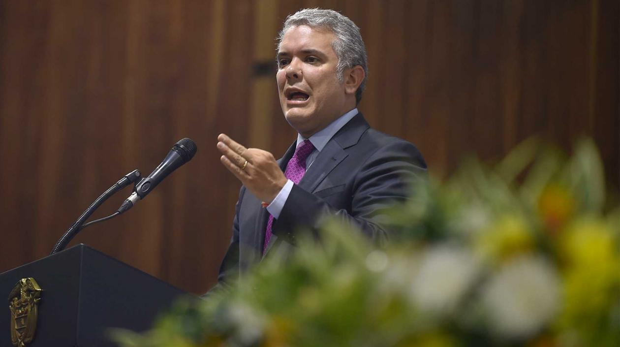 Presidente Iván Duque.