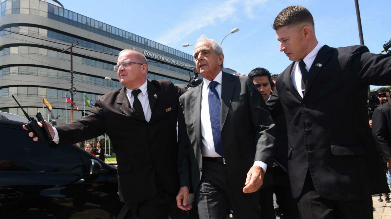 Rodolfo D'Onofrio, presidente de River Plate. 