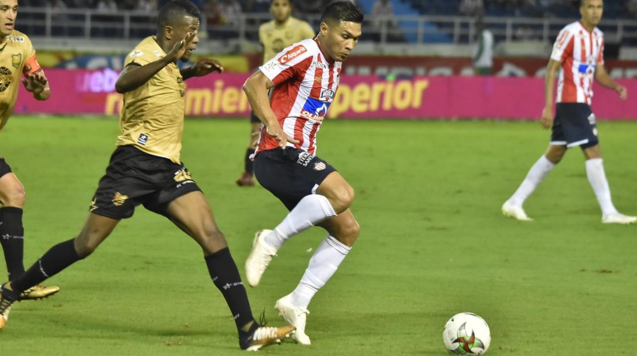 Teófilo Gutiérrez, delantero de Junior. 