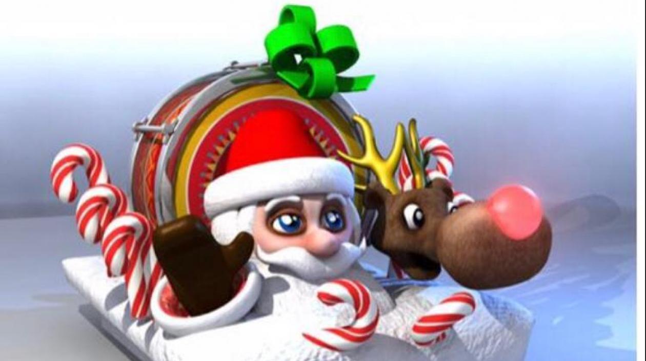 Carro diseñado para la Gran Parada de la Luz.