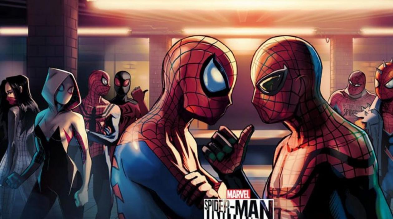 Poster de la película "Spider-Man: Into the Spider-Verse".