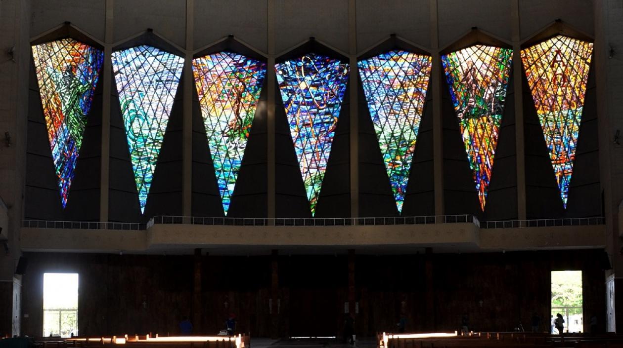 Vitrales de la Catedral de Barranquilla.