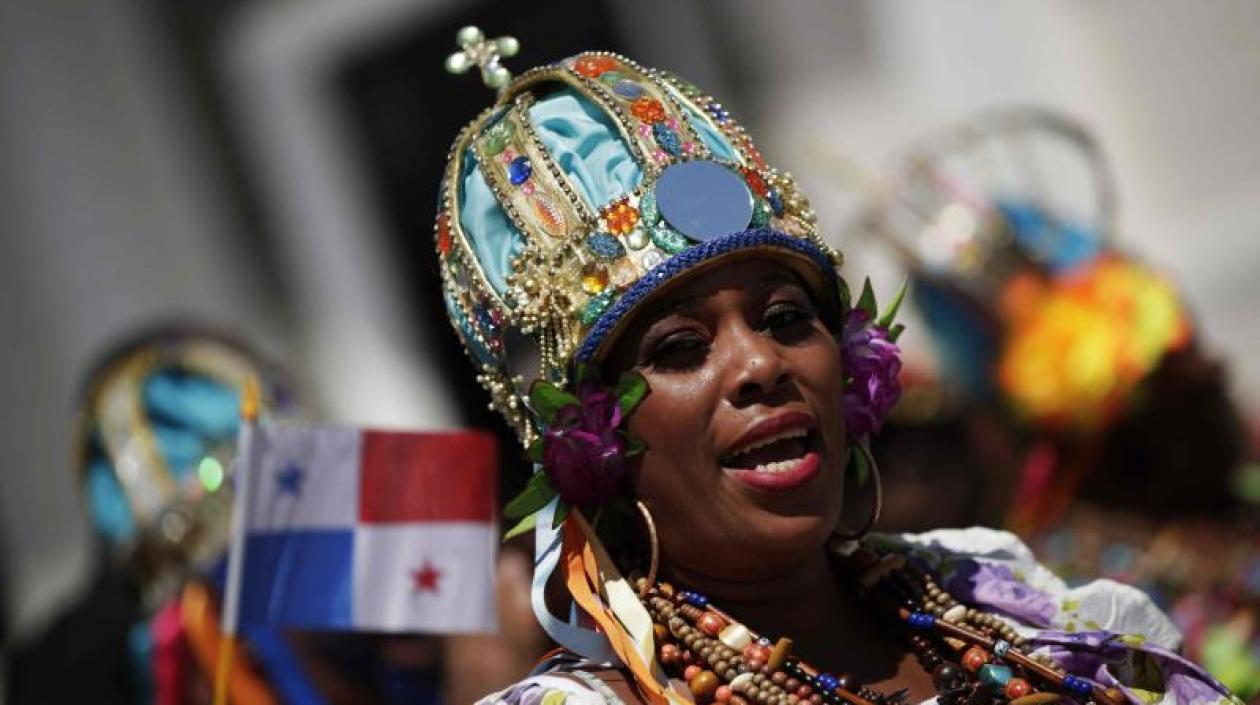 Expresiones rituales y festivas de la cultura Congo de Panamá.