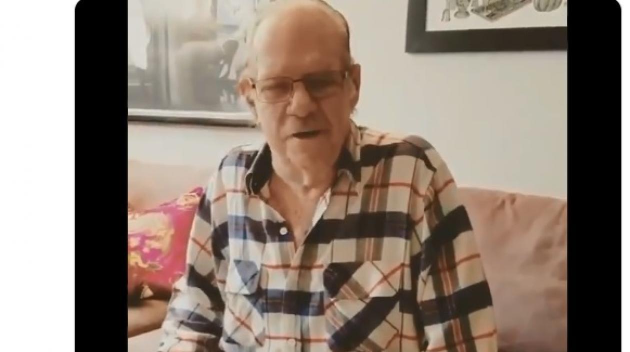 El músico Larry Harlow.