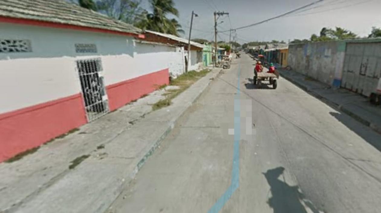 Sector del barrio San Roque donde ocurrieron los hechos.