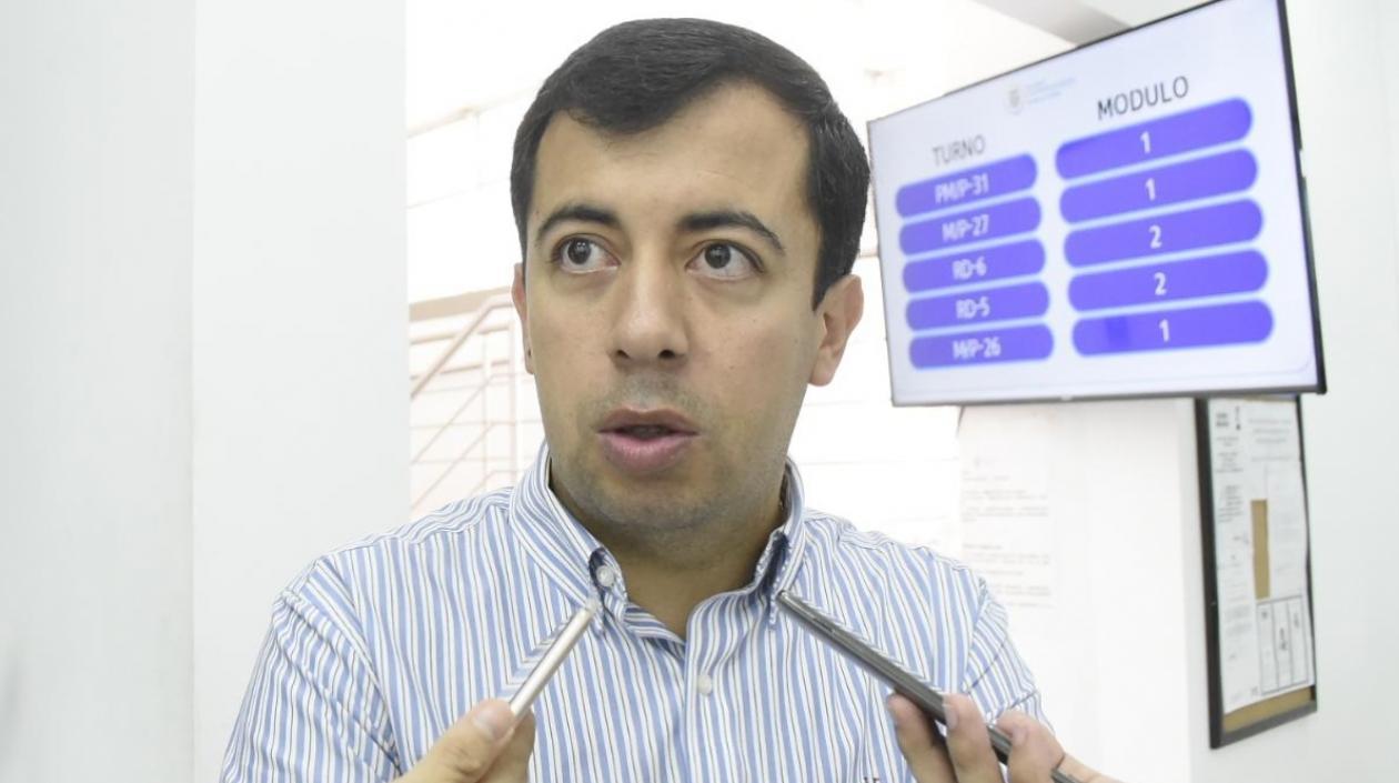 Mauricio Marín, abogado de Ramón Navarro.