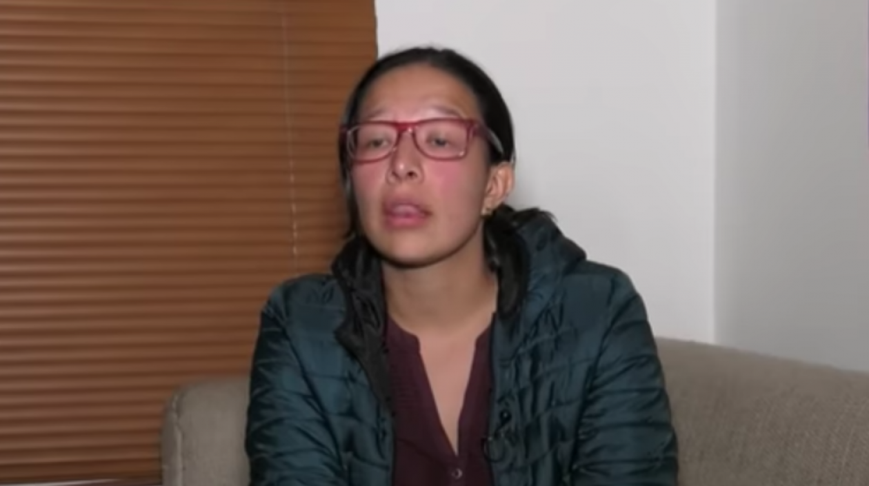 Alejandra, hija de Juan Carlos Montes.