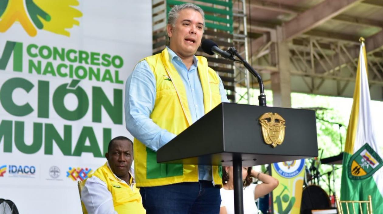 El Presidente de la República, Iván Duque. 