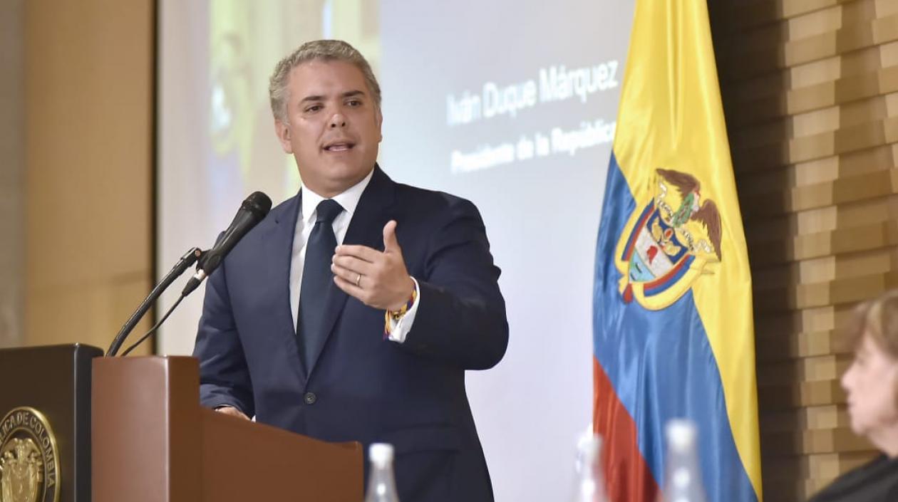 Presidente Iván Duque.