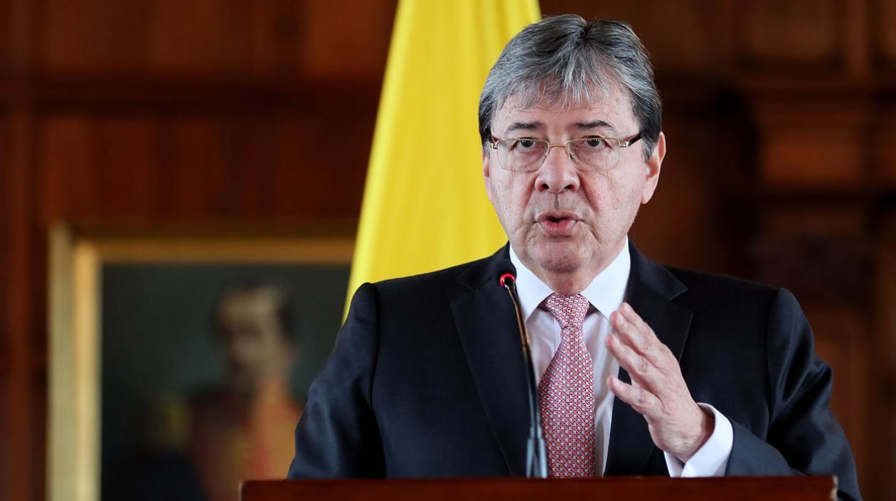 El canciller de Colombia, Carlos Holmes Trujillo.
