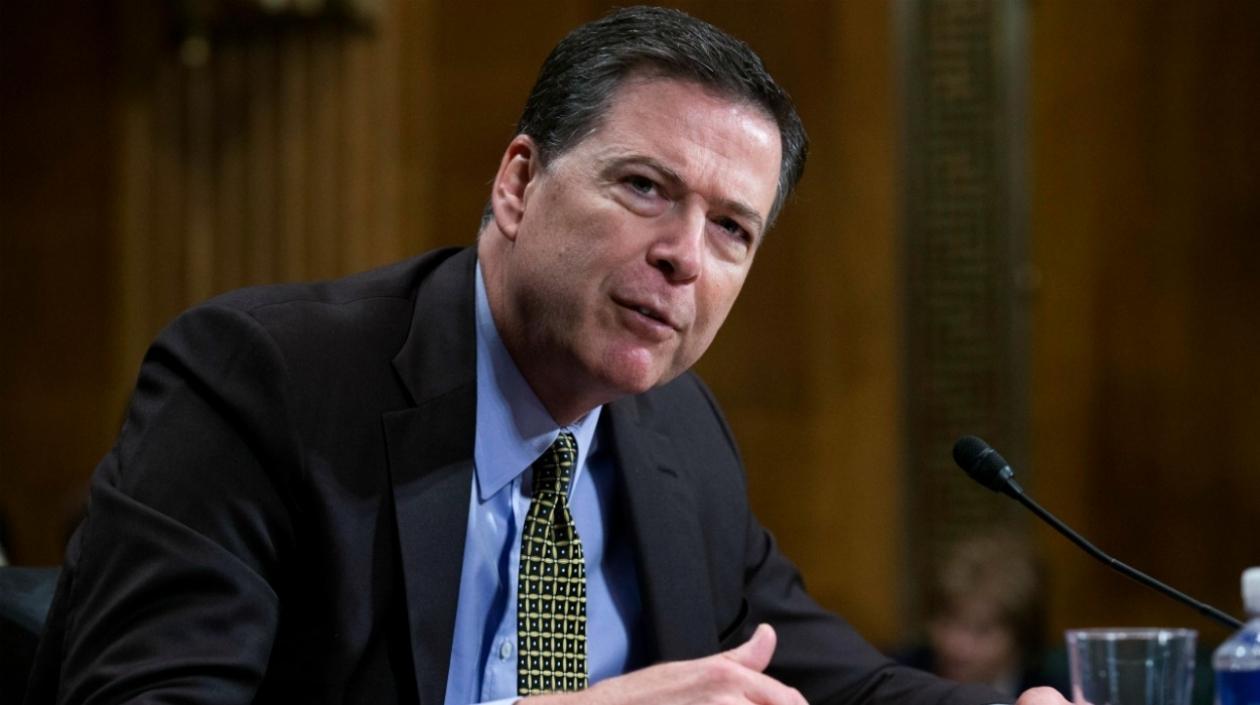 El exdirector del FBI, James Comey 