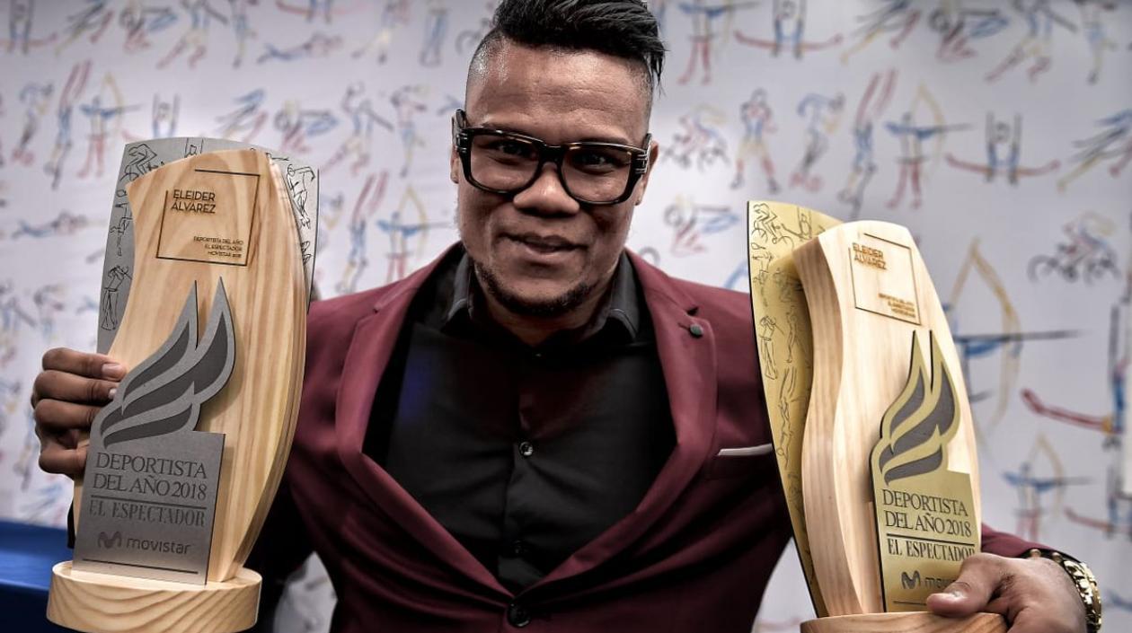 Eléider Álvarez, boxeador.